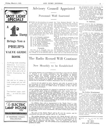 Issue page