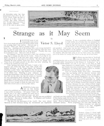 Issue page