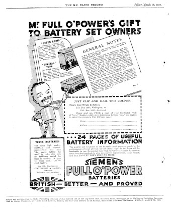 Issue page