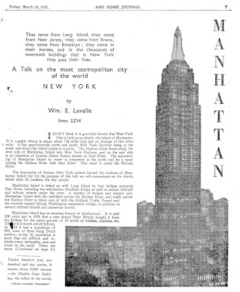 Issue page