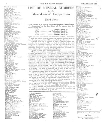 Issue page