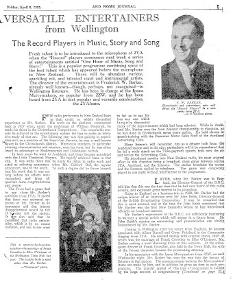 Issue page