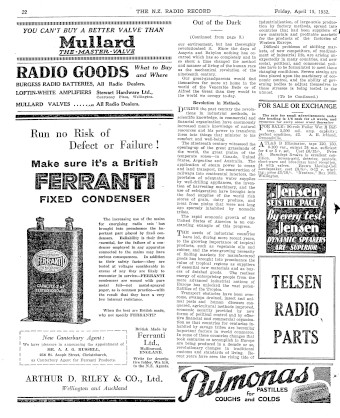 Issue page