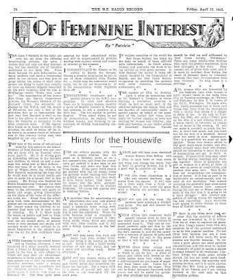 Issue page