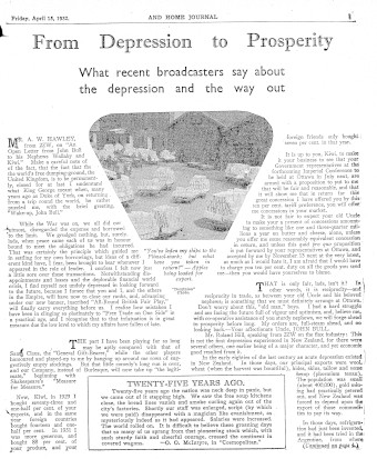 Issue page