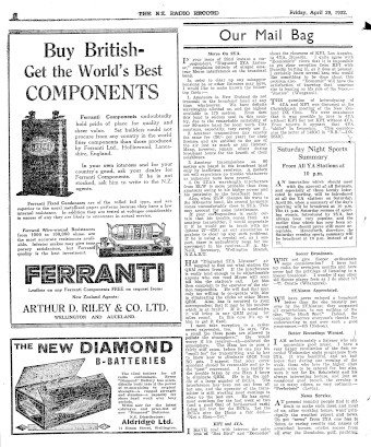 Issue page