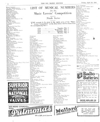 Issue page
