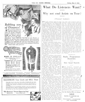 Issue page