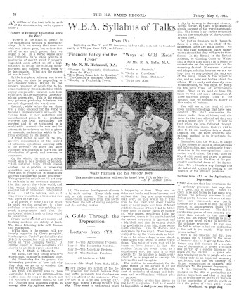 Issue page
