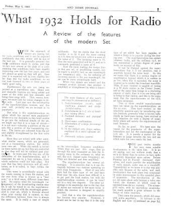 Issue page