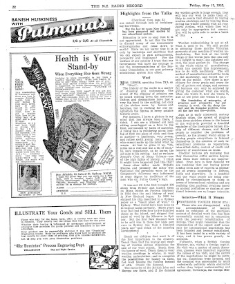 Issue page