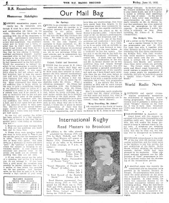 Issue page
