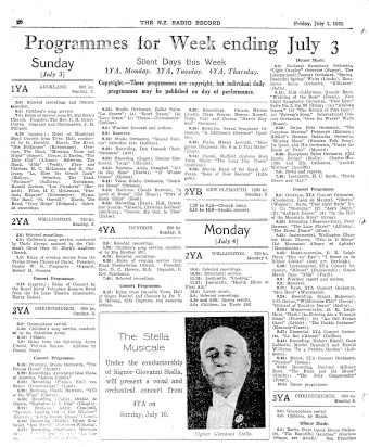 Issue page