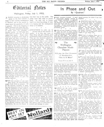 Issue page