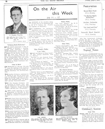 Issue page