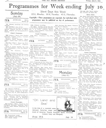 Issue page