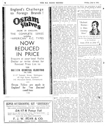Issue page