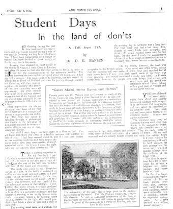 Issue page