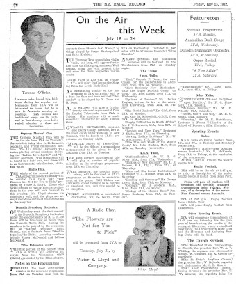 Issue page