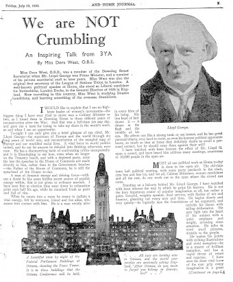 Issue page