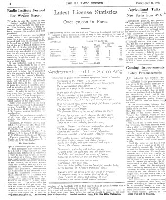 Issue page