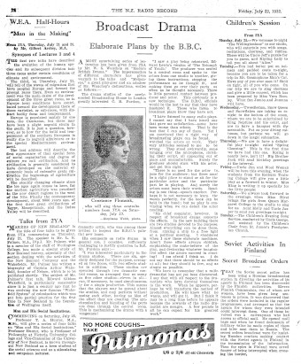 Issue page