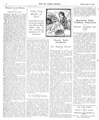 Issue page
