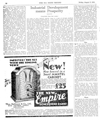 Issue page