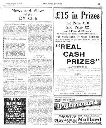 Issue page
