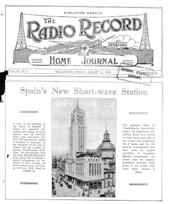 Issue page