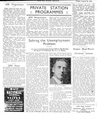 Issue page