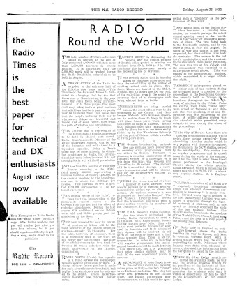 Issue page