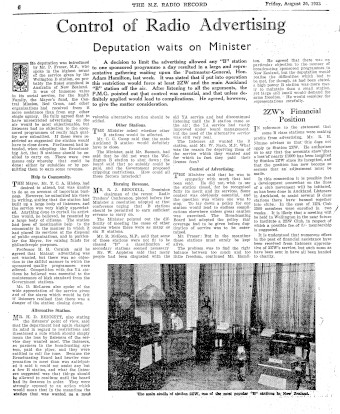 Issue page
