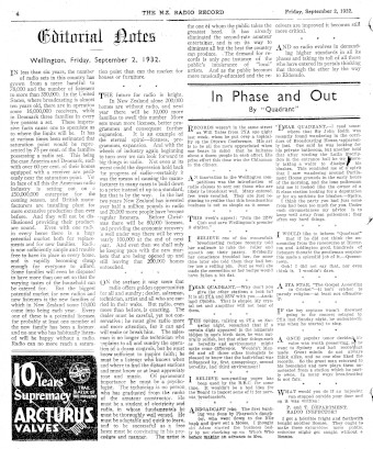 Issue page