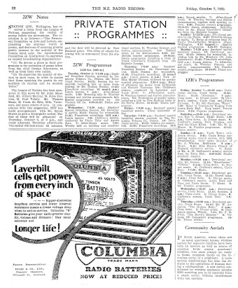 Issue page