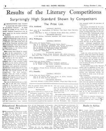 Issue page