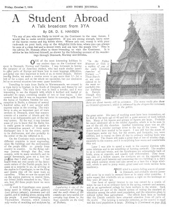 Issue page