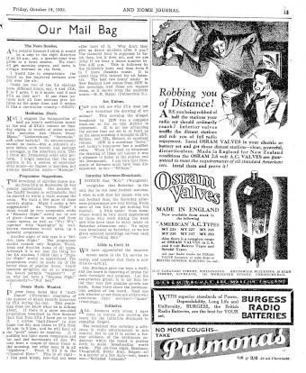 Issue page