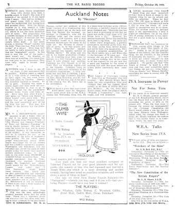 Issue page