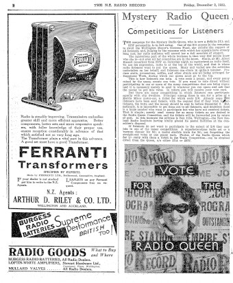 Issue page