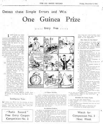 Issue page