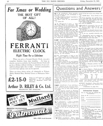 Issue page