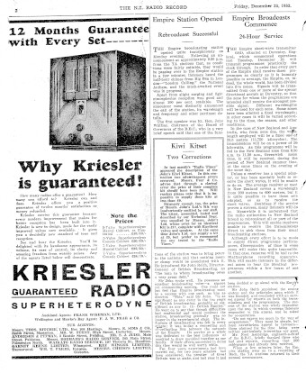 Issue page
