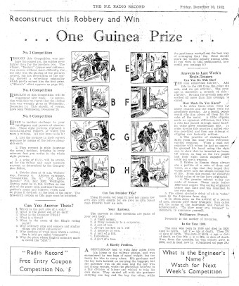 Issue page