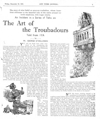Issue page