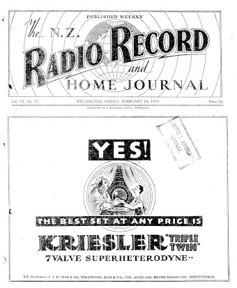 Issue page