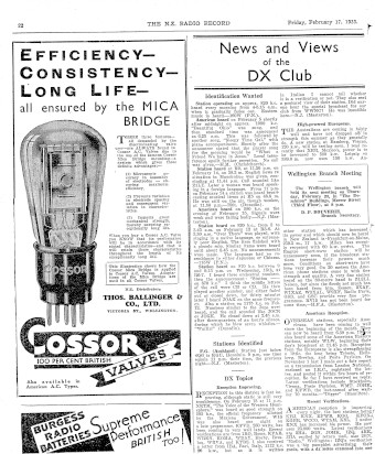Issue page