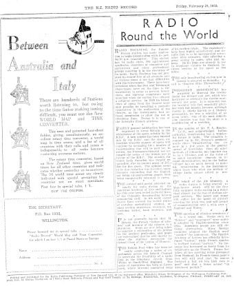 Issue page