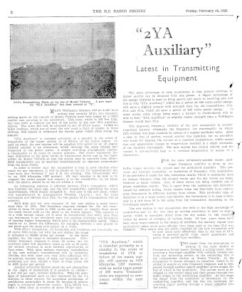 Issue page
