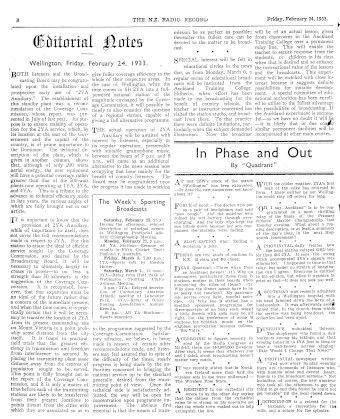 Issue page